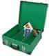 100 Capacity Jewel Case Storage Case - Green