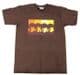 Beatles Retro Mens Chocolate T-Shirt