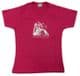 Elvis Presley Cant Help falling in Love Pink Ladies Fitted T-Shirt