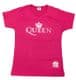 Queen - Crown - Pink Ladies Fitted T-Shirt
