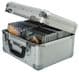 Silver Aluminium 40 Capacity Jewel Case Storage Box