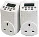 SMJ Electrical 7 Day Digital Electronic Timer Twin Pack 13 amp
