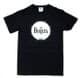 The Beatles Drum Logo Design Mens Black T-Shirt