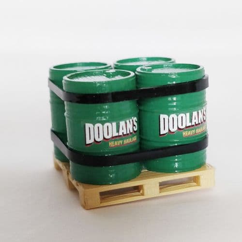 Iconic Replicas   Oil drum set Pallet Doolans