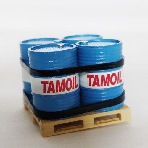 Iconic Replicas   Oil drum set Pallet Tamoil