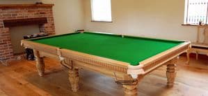 8 ft Sovereign Snooker table (Solid Oak)