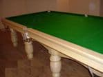 Full Size Snooker Table in Willow Wood
