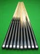 One piece ash club snooker cues