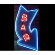Arrow Bar Neon Sign