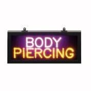 Body Piercing LED Sign (LED17)