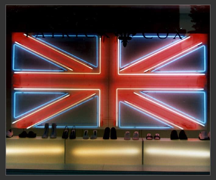 Custom Neon Sign Union Jack British Flag 26x20 Luxury home office light art England wall Decor