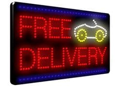 Free Delivery with Car LED Sign (LDX-27)