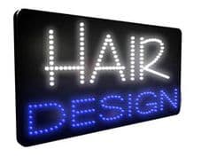 Hair Design LED Sign (LDX-18)