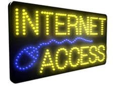 Internet Access LED Sign (LDX-06)