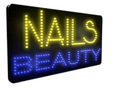 Nails Beauty LED Sign (LDX-15)