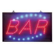 Static Red/blue Bar Sign (LED19)