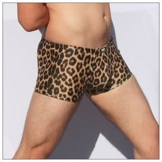 Boxer Shorts - Leopard - Mens Underwear at Clothes To Pose