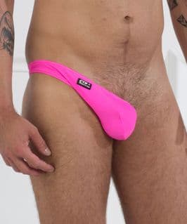 One Sided Thong - Hot Pink