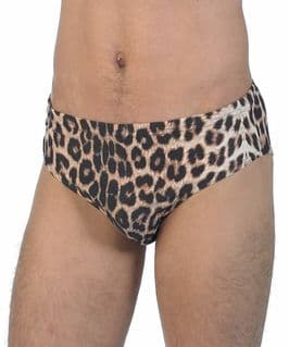 Mens Swim Brief - Leopard - Speedo Swimwear for men