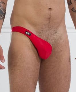 One Sided Thong - Red