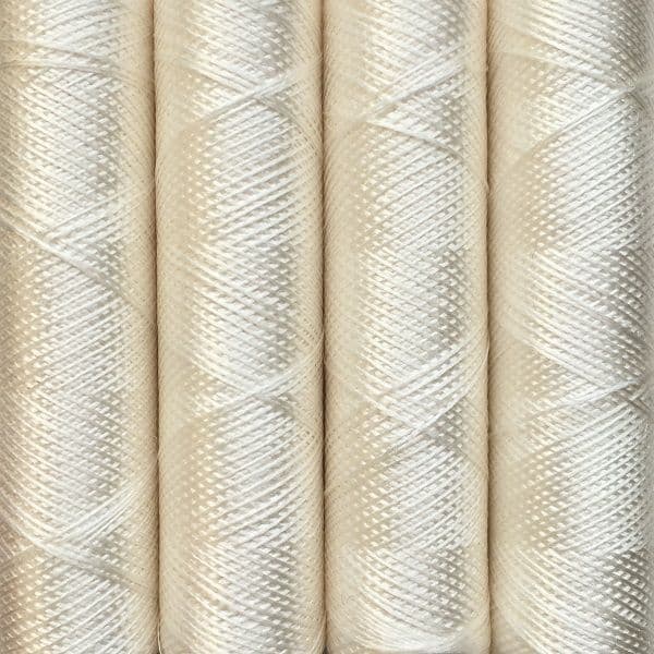 001 White - Pure Silk - Embroidery Thread
