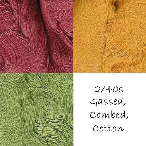 2/40c.c. Gassed, Combed Cotton