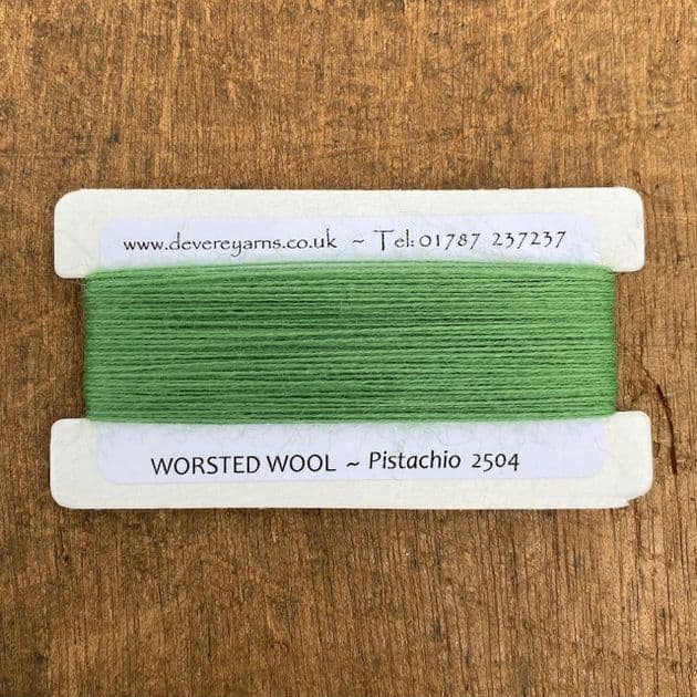 2504 Pistachio - 2/25's Worsted Wool Count - Embroidery Thread