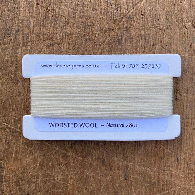 2801 Natural - Worsted Wool - Embroidery Thread