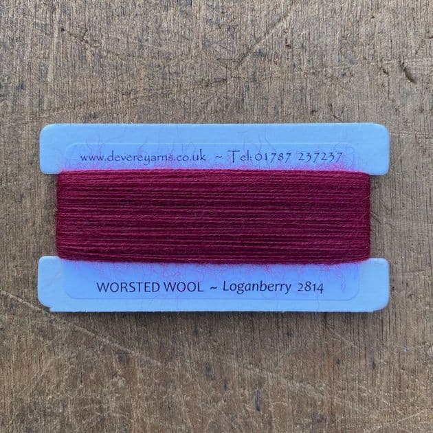 2814 Loganberry - Worsted Wool - Embroidery Thread