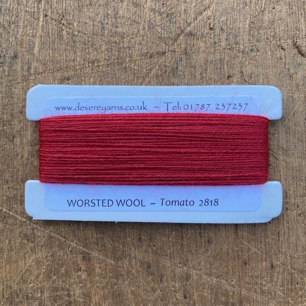 2818 Tomato - Worsted Wool - Embroidery Thread