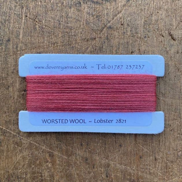 2821 Lobster - Worsted Wool - Embroidery Thread