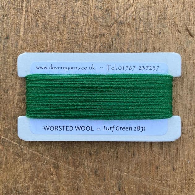 2831 Turf Green - Worsted Wool - Embroidery Thread