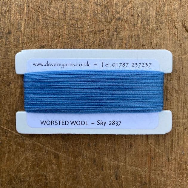 2837 Sky - Worsted Wool - Embroidery Thread