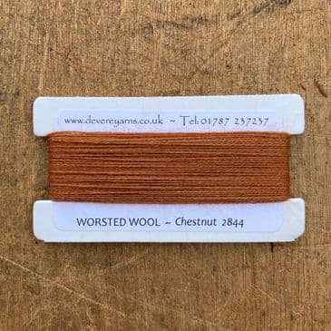 2844 Chestnut - Worsted Wool - Embroidery Thread