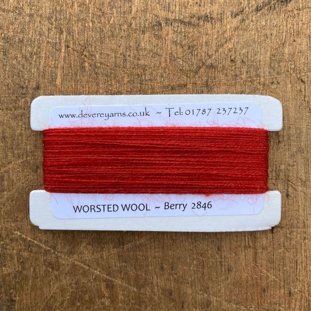 2846 Berry - Worsted Wool - Embroidery Thread