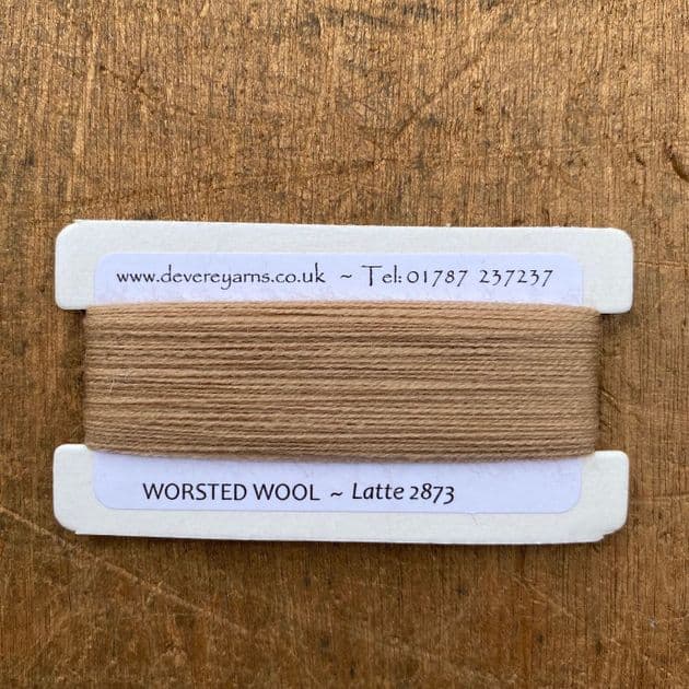 2873 Latte - Worsted Wool - Embroidery Thread