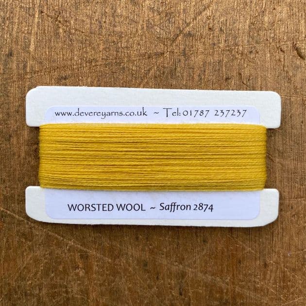 2874 Saffron - Worsted Wool - Embroidery Thread