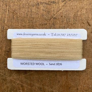 2876 Sand - Worsted Wool - Embroidery Thread