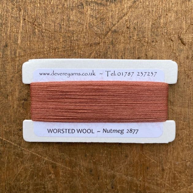 2877 Nutmeg - Worsted Wool - Embroidery Thread