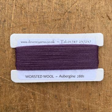 2881 Aubergine  - Worsted Wool - Embroidery Thread