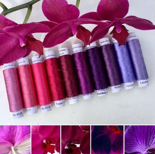 6 Thread Silk Colour packs