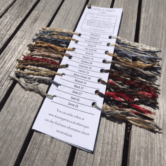 Chenille - Embroidery & Weaving Shade Card