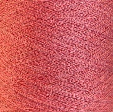 Melange Combed Cotton - Strawberry Pink - 250g Cone