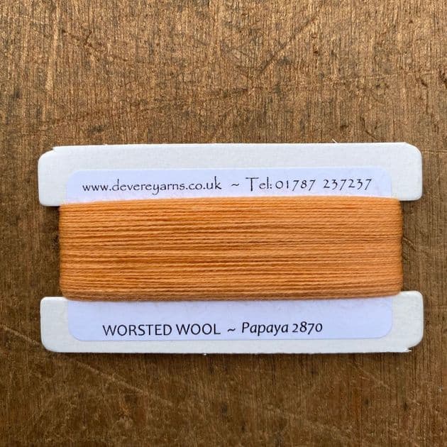 Papaya 2870 - Worsted Wool - Embroidery Thread