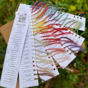 Worsted Wool - Embroidery Thread - Shade Card