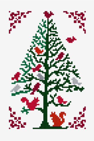 DMC ETOILE RANGE - Christmas Tree Animals
