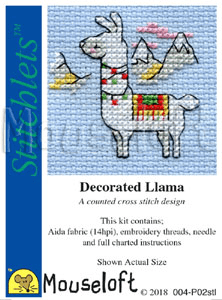 Mini Decorated Llama Kit