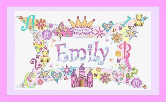 Personalised Little Girl Name Plate  - P150236