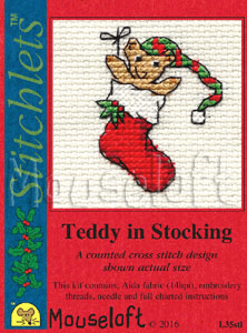 Teddy in the Stocking