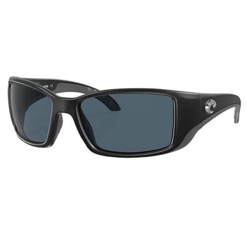 Costa Del Mar Blackfin Sunglasses | Matte Black / Grey